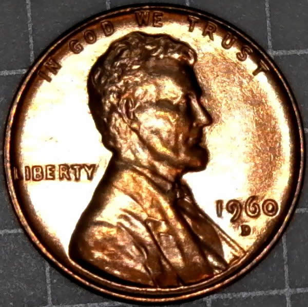1960-D-Lincoln-Memorial-Cents-Tilted-Die-Clash-From-2nd-OBW-BU-Ebay-Roll